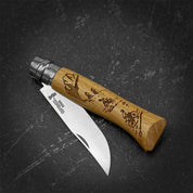 Cuchillo N°8 Grabado de Bicicleta