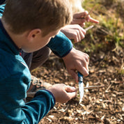 Cuchillo Opinel N°7 outdoor niños azul