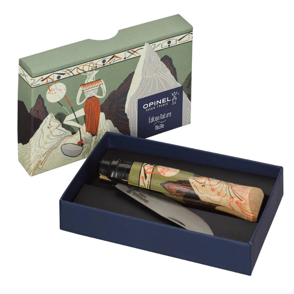 Cuchillo Opinel N°08 Nature MioShe