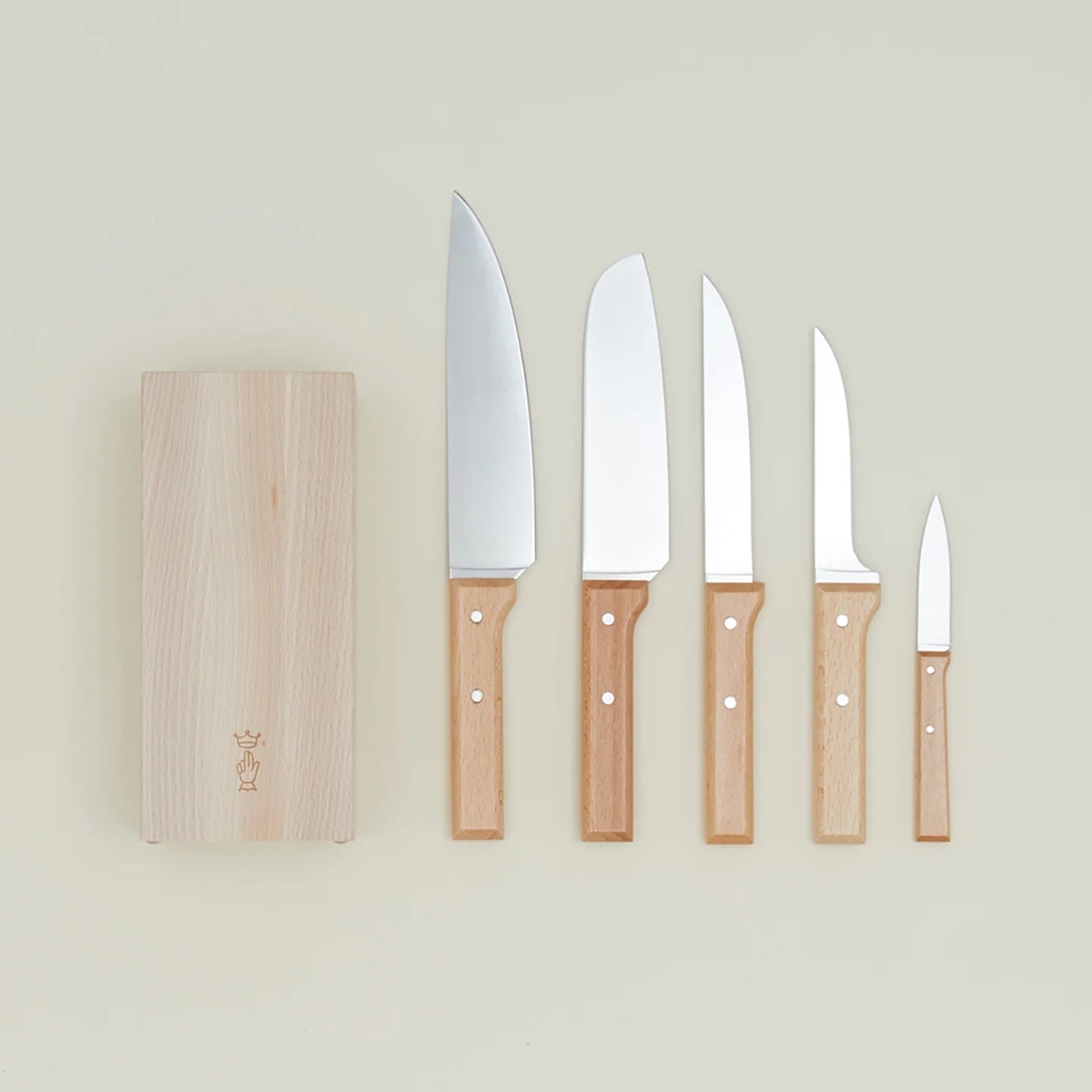 Taco Parallèle para carne Opinel Madera clara