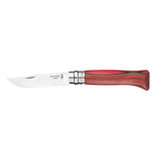 Cuchillo Opinel N°8 abedul rojo