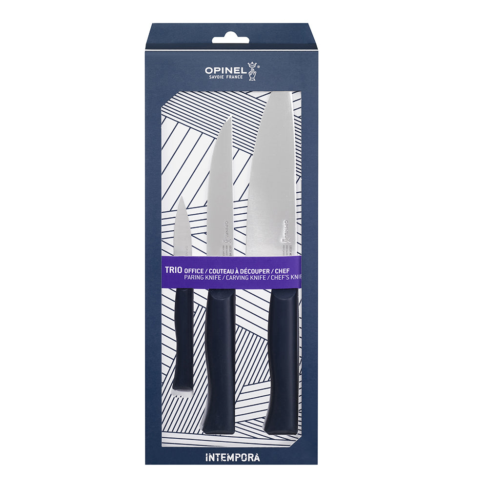 Cuchilos Opinel Trio Intempora