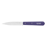 Cuchillo dentado N°113 Opinel Violeta
