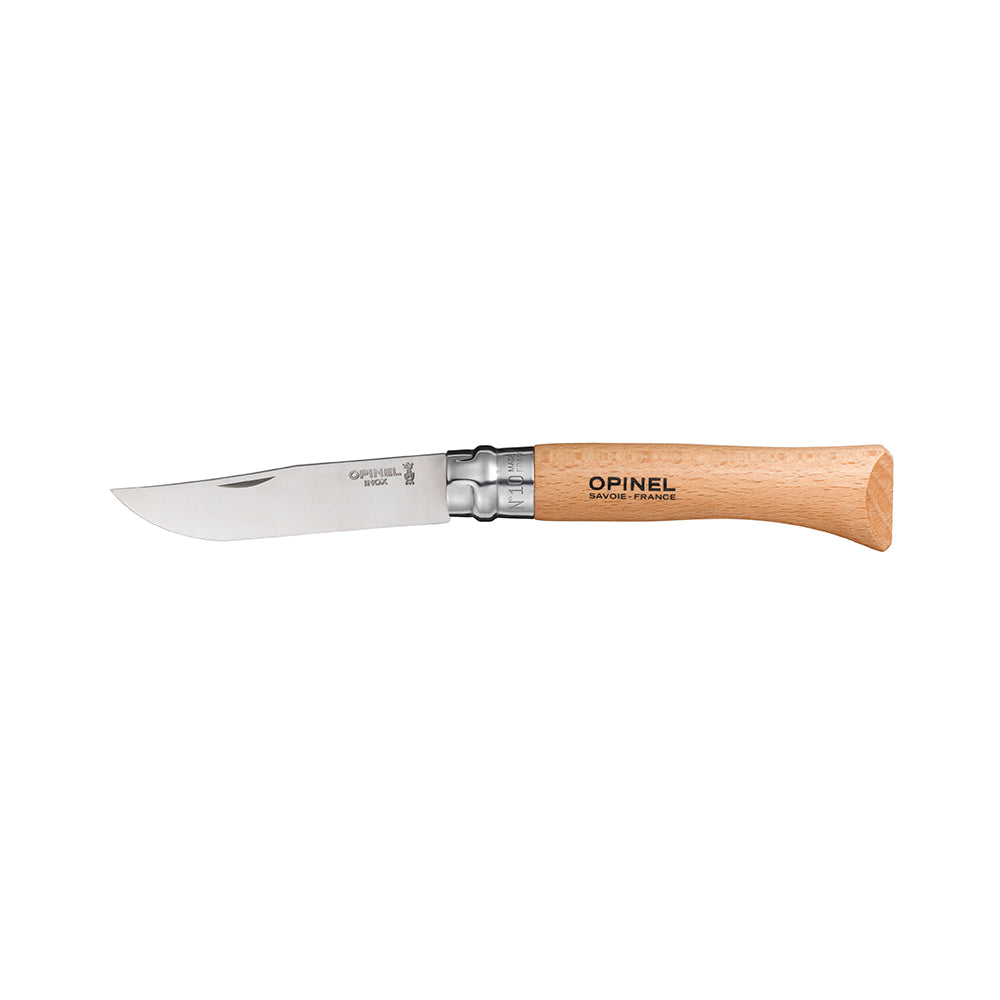 Cuchillo Opinel N°10 de acero inoxidable