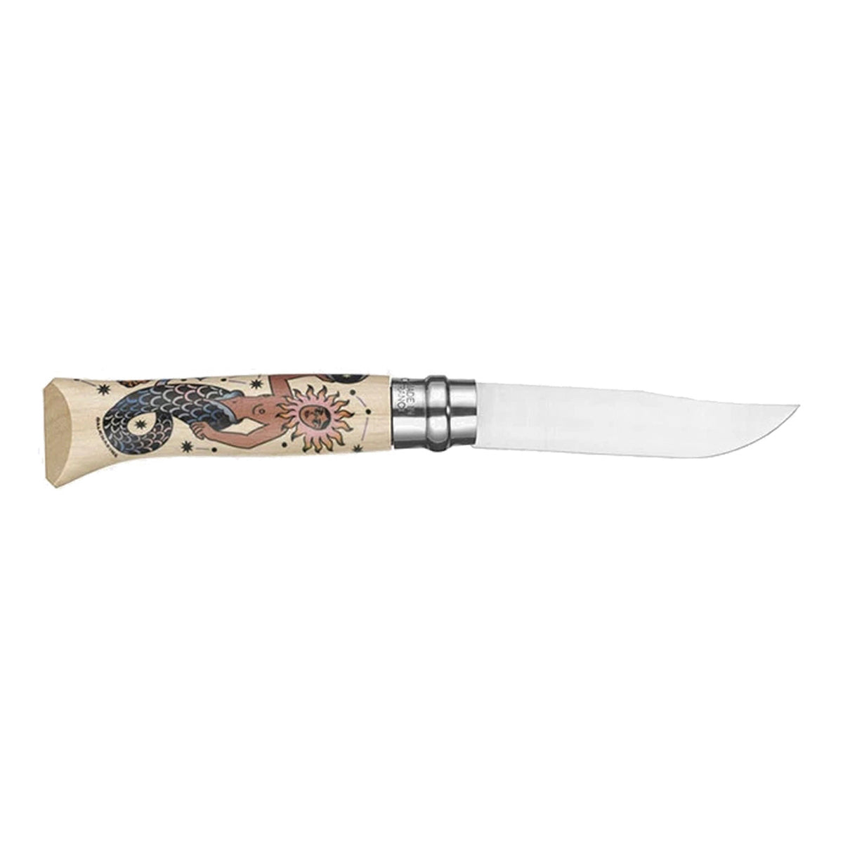 Cuchillo N°8 de acero inoxidable Cosmos Dalkhafine