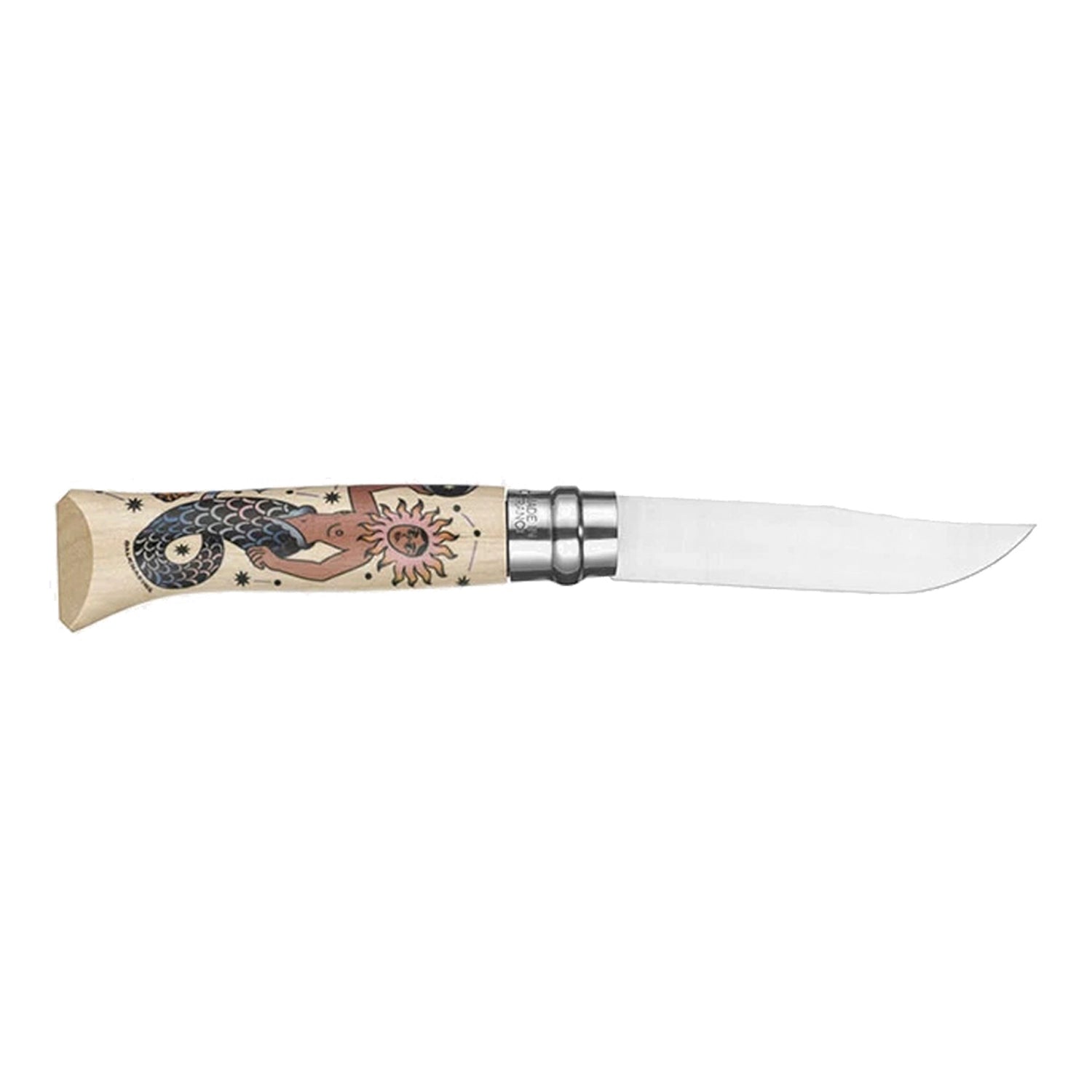 Cuchillo N°8 de acero inoxidable Cosmos Dalkhafine