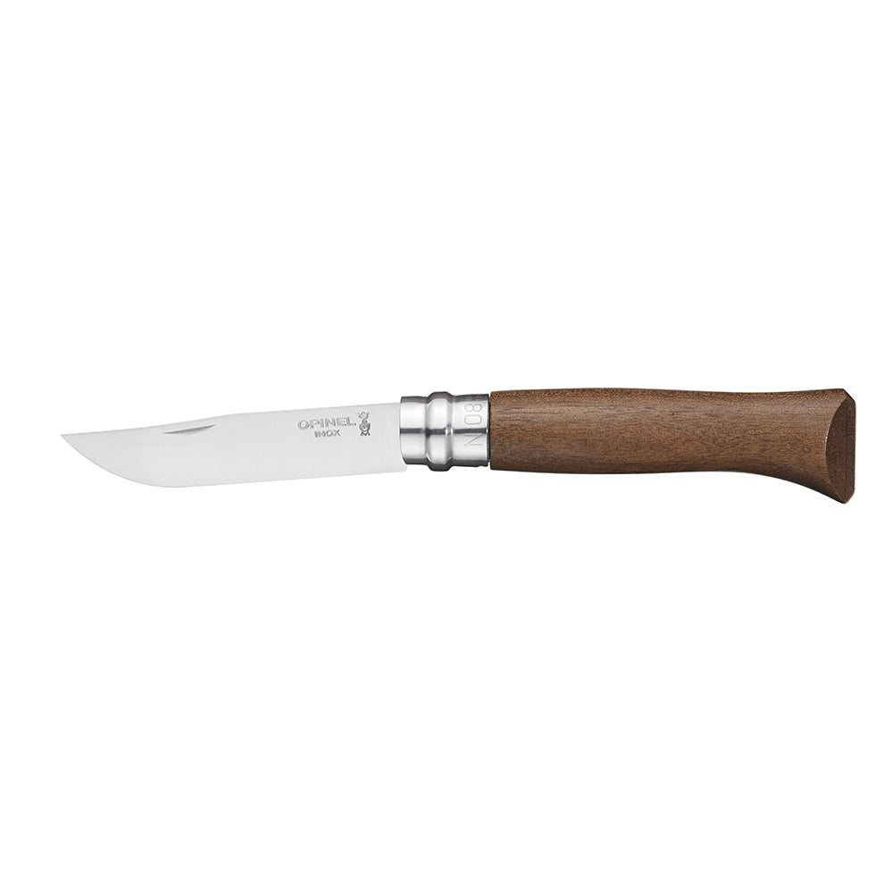 Cuchillo Opinel N°8 mango de nogal