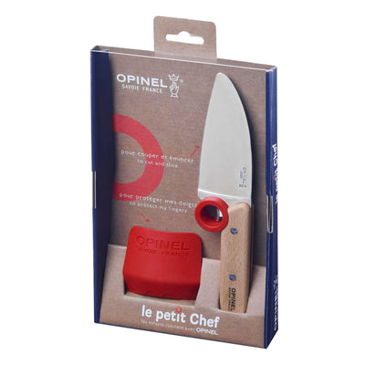 Cuchillo Opinel Chef con protector de dedos