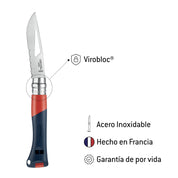 Cuchillo N°09 Ocean rojo