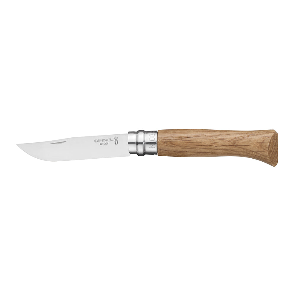Cuchillo opinel N°08 mango de roble