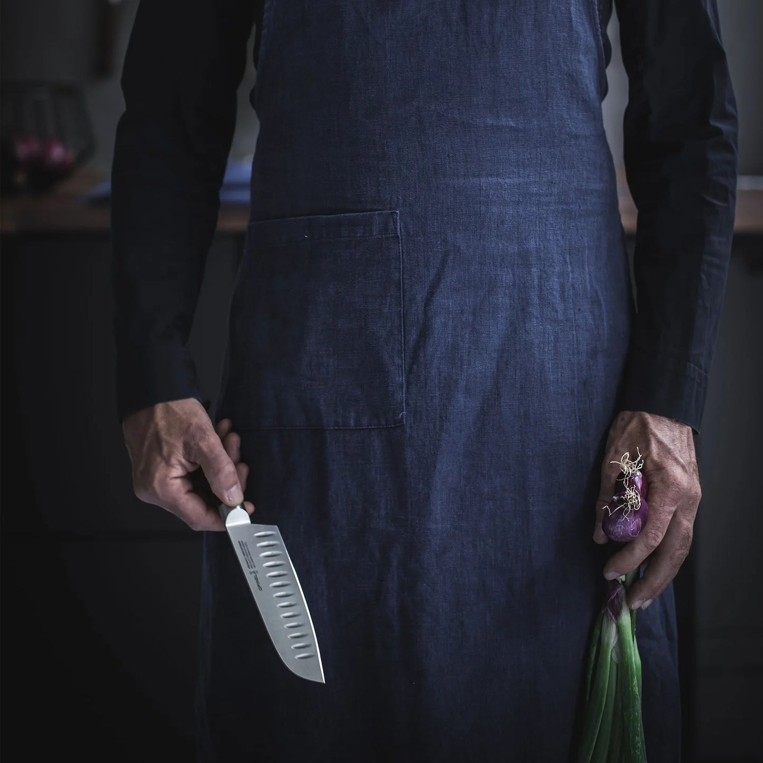 Cuchillo Opinel Santoku - Les Forgés 1890