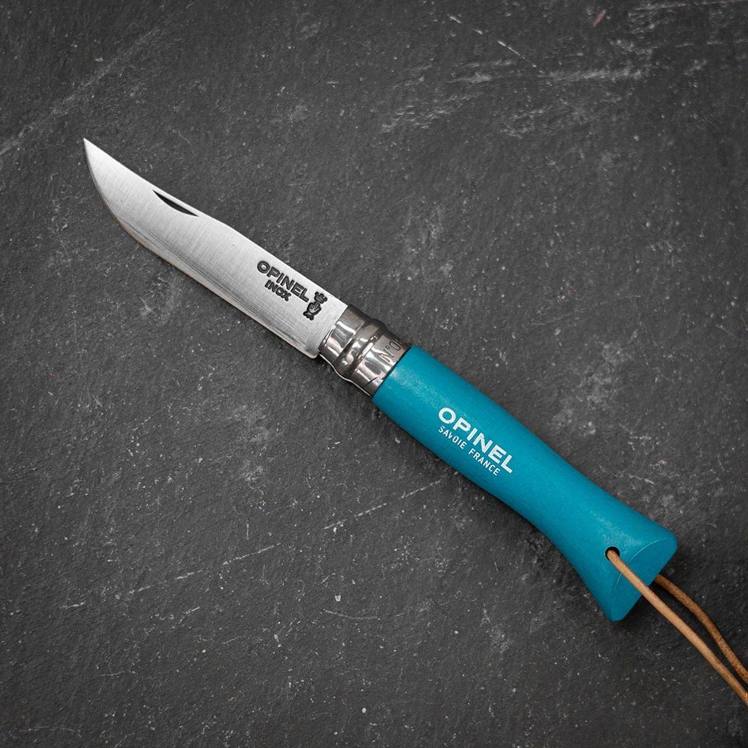 Cuchillo N°6 Trekking turquesa