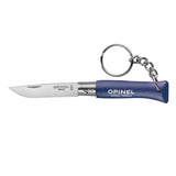 Cuchillo Opinel N°4 llavero azul