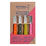 Cuchillos Opinel N°112 Los esenciales - 4 unidades