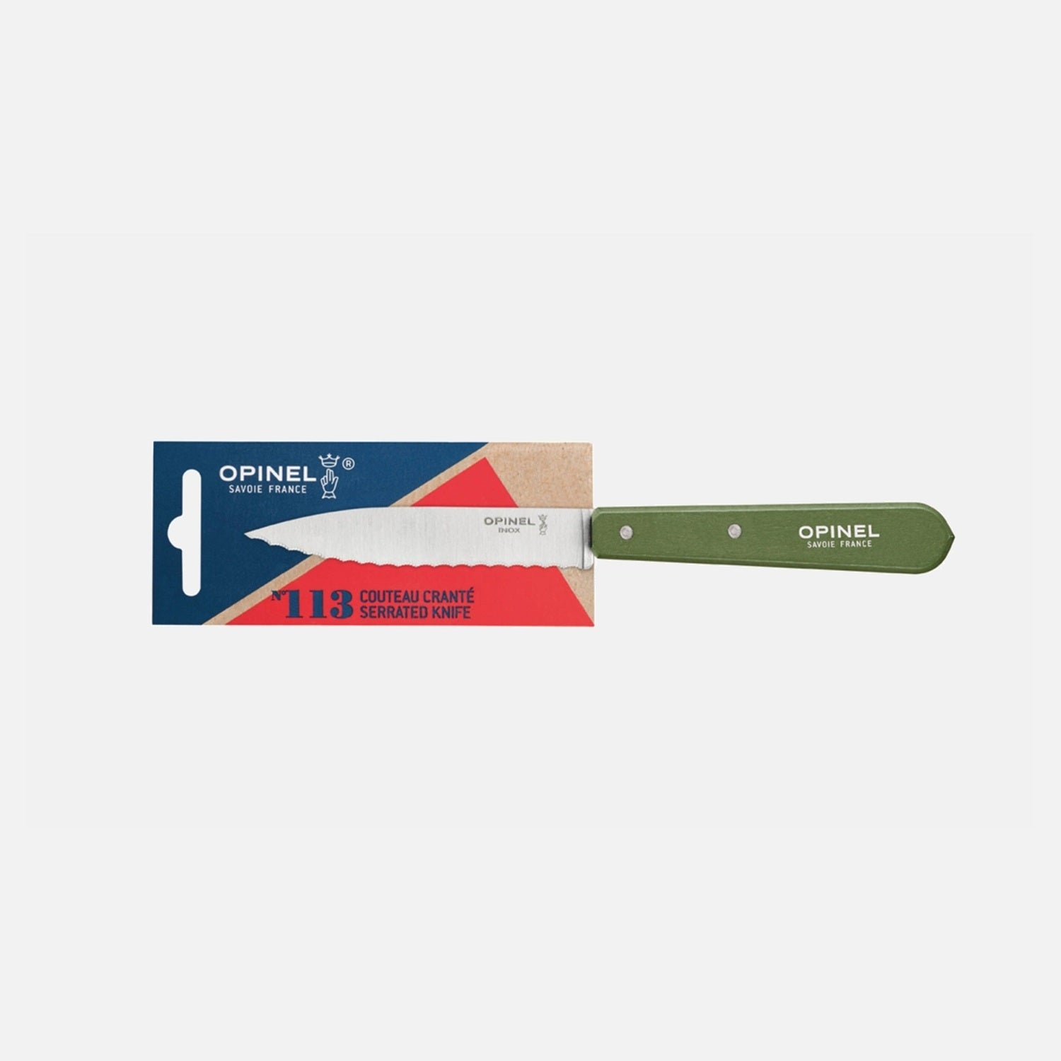 Cuchillo dentado N°113 Caqui