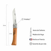 Cuchillo N°10 acero carbono