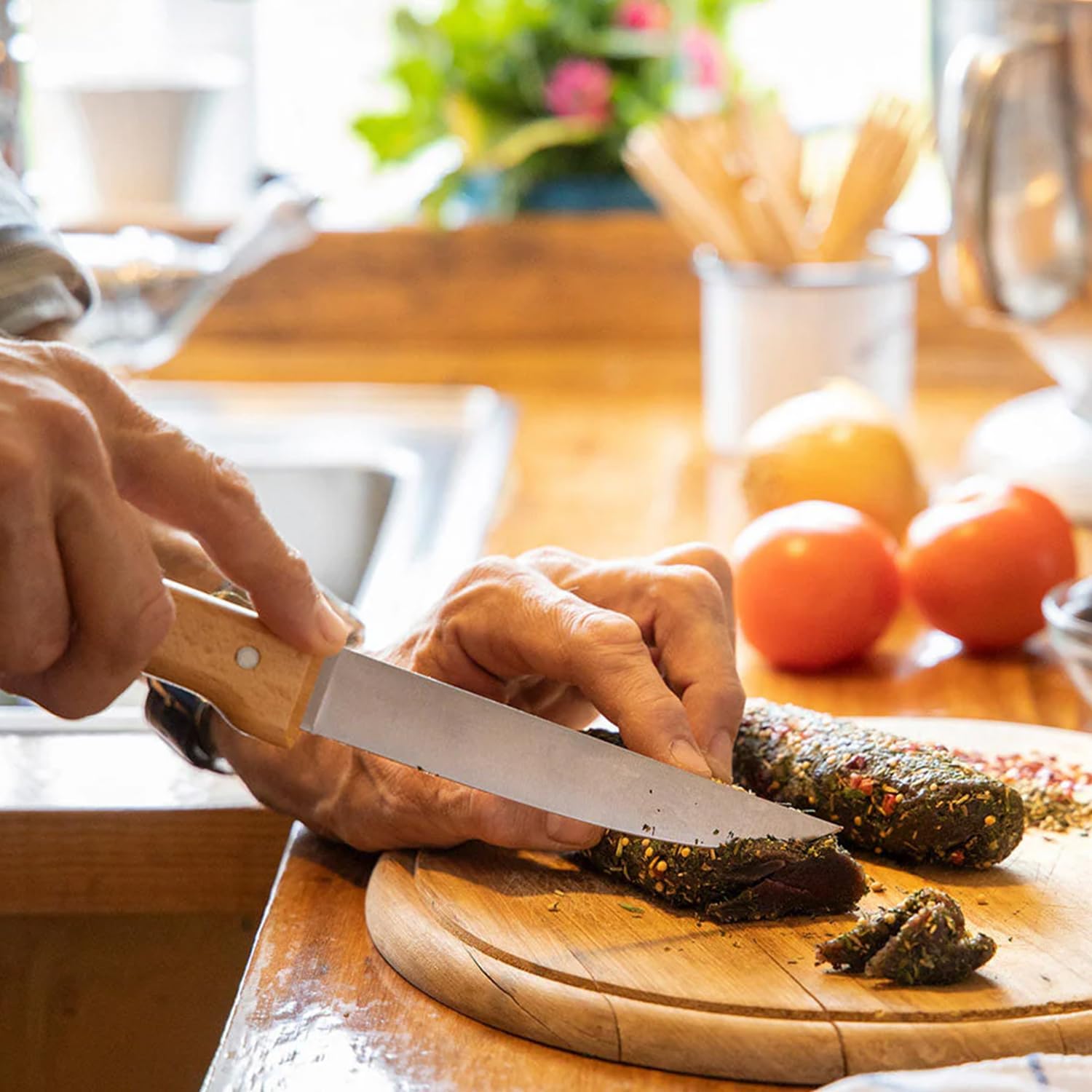 Cuchillos Opinel de cocina - 3 unidades