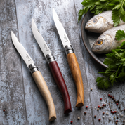 Cuchillo Opinel N°12 Slim mango de palo rojo