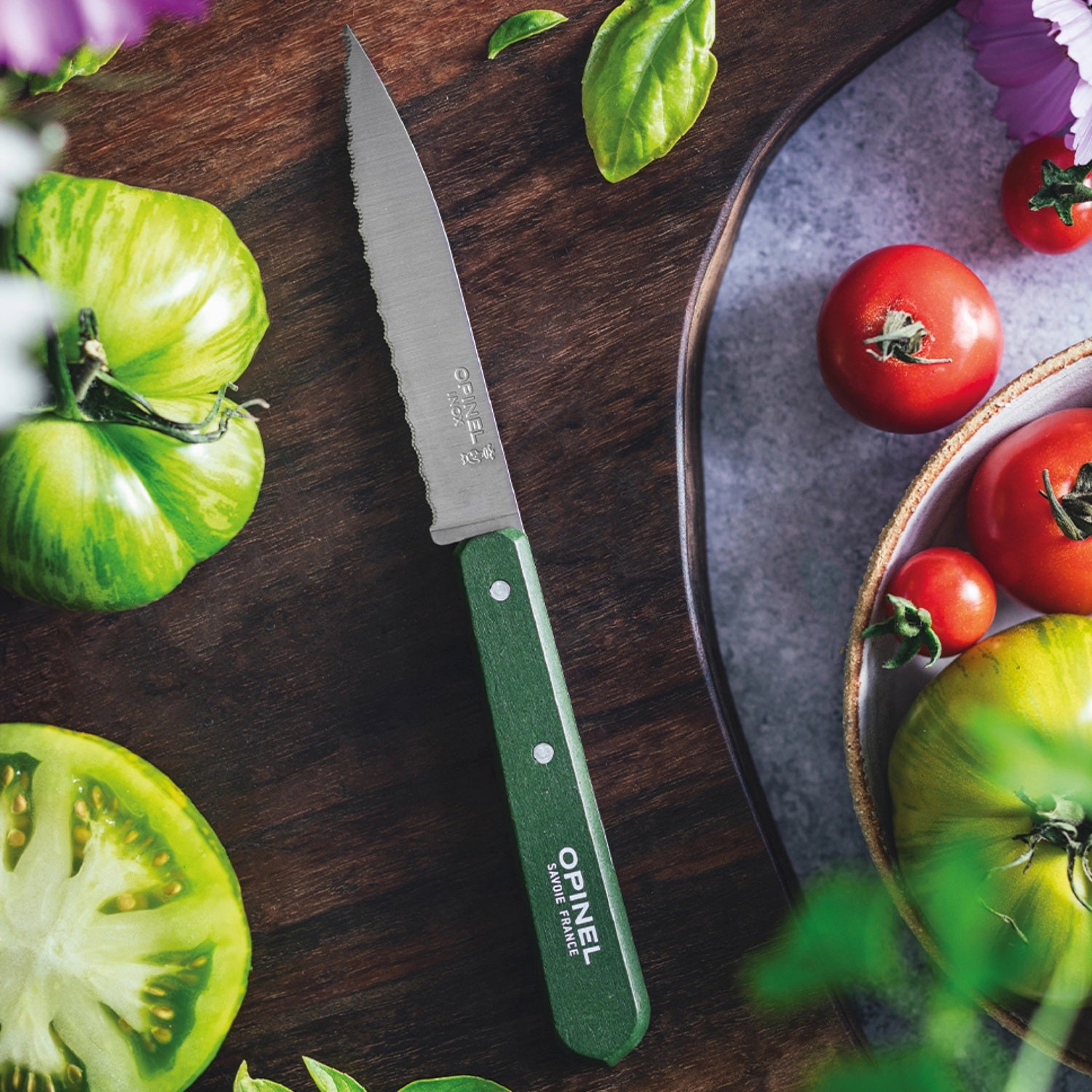 Cuchillo dentado N°113 Caqui