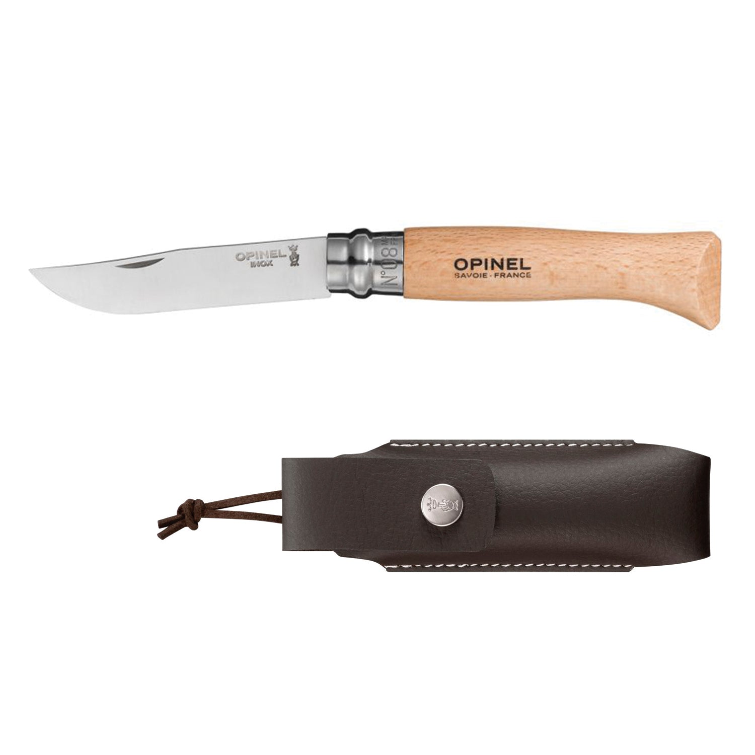 Cuchillo Opinel N°8 con funda