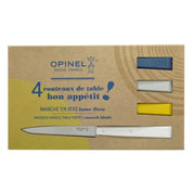 Cuchillos Opinel N°125 Mesa celeste - 4 unidades