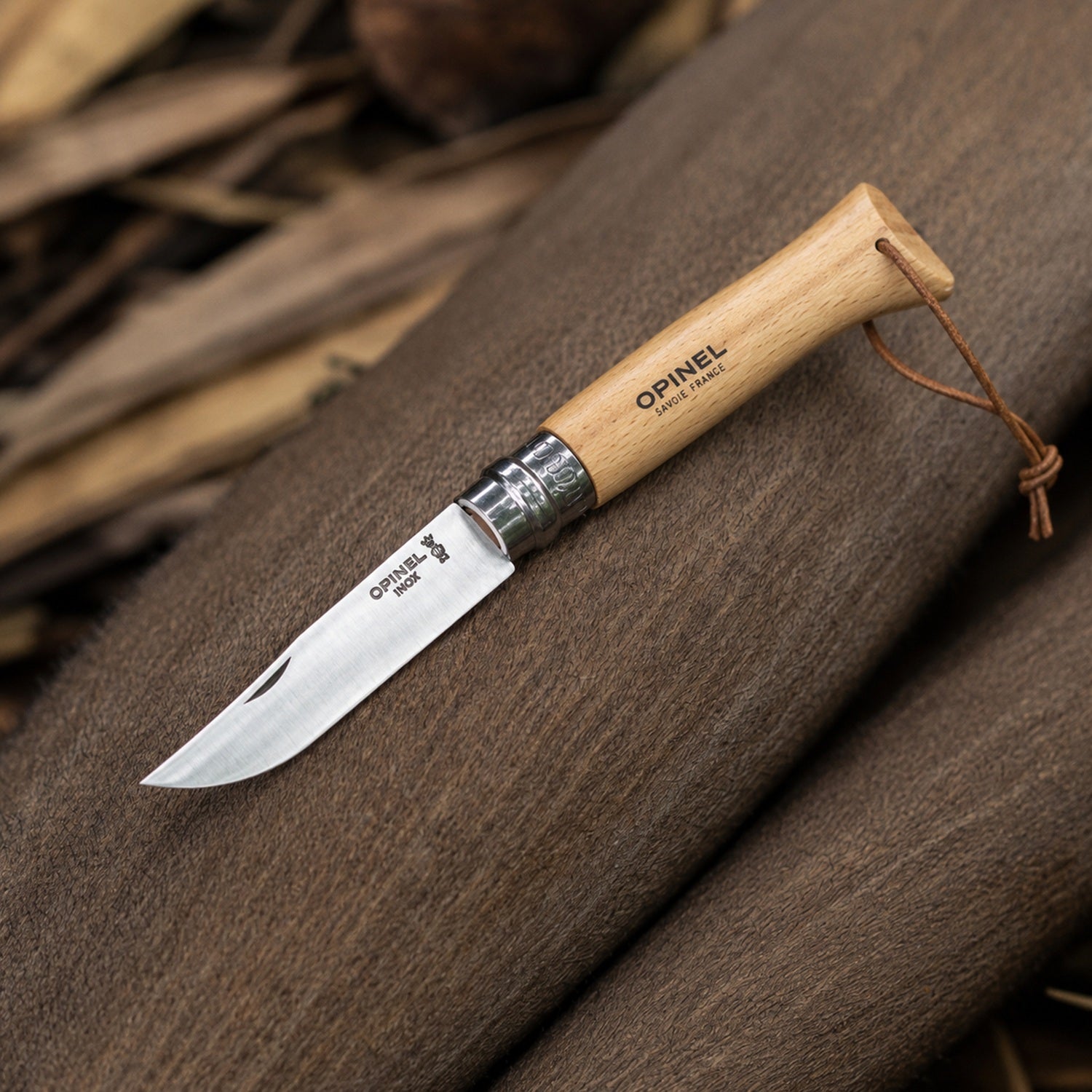Cuchillo N°7 con lazo de cuero