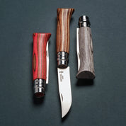 Cuchillo Opinel N°8 abedul gris