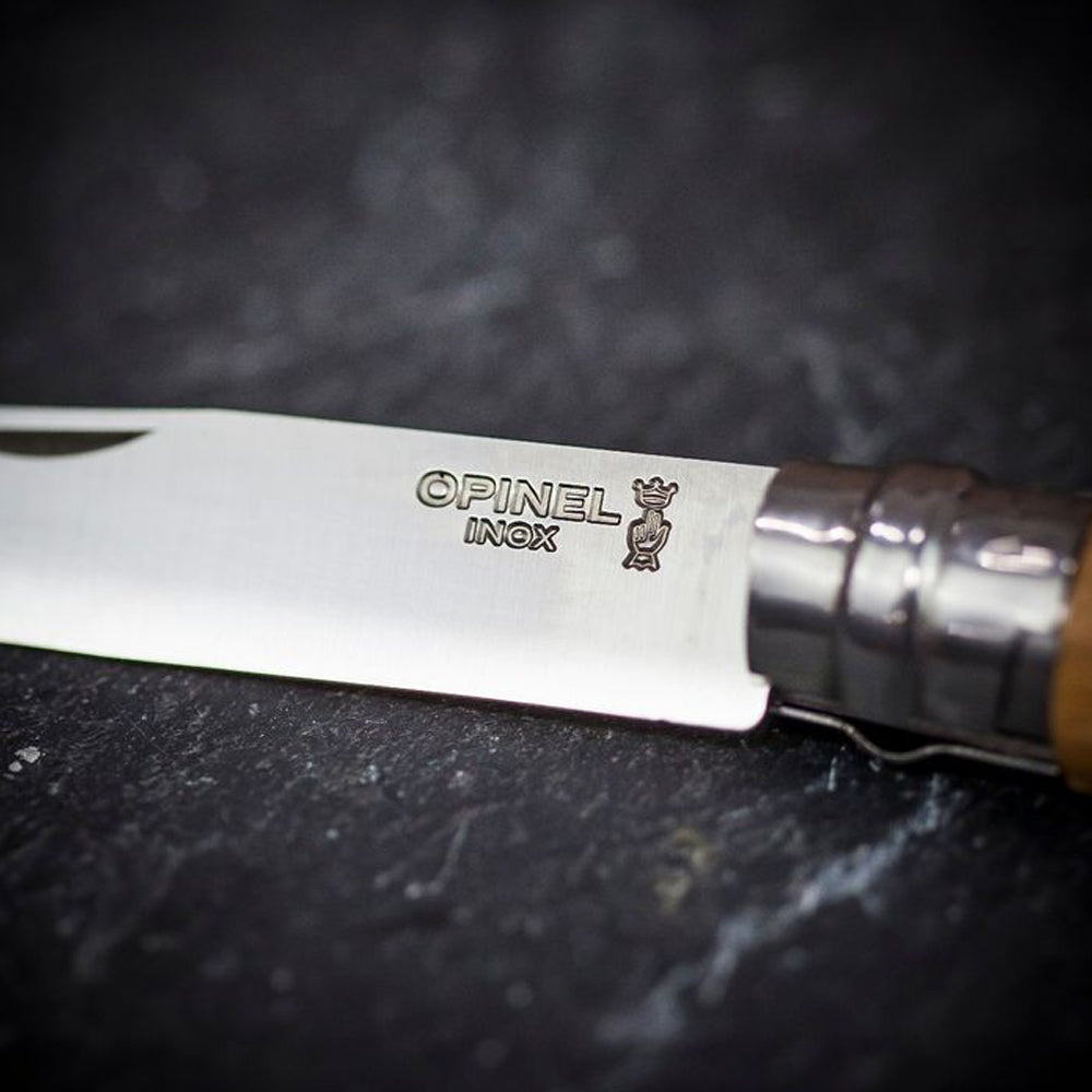 Cuchillo Opinel N°8 de acero inoxidable