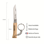 Cuchillo Opinel N°4 llavero