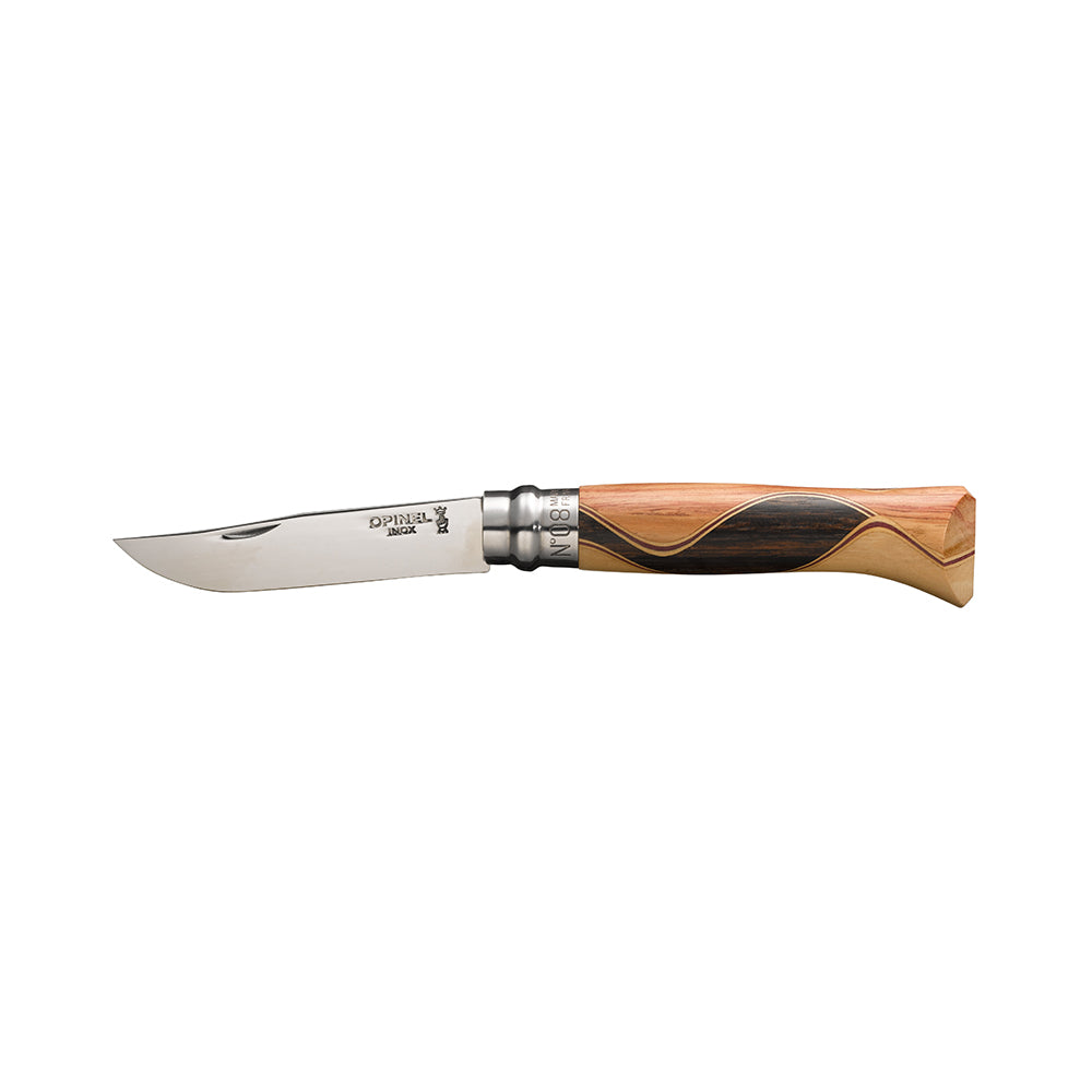 Cuchillo Opinel N°6 mango de maderas africanas