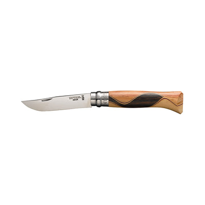 Cuchillo Opinel N°6 mango de maderas africanas