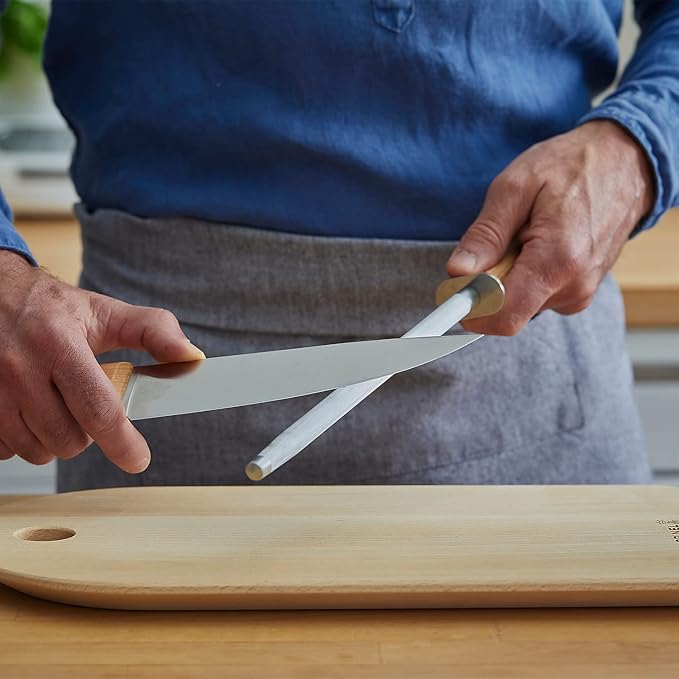 Acero para afilar 25 cm Opinel Plateado