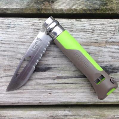 Cuchillo Opinel Nº8 outdoor verde