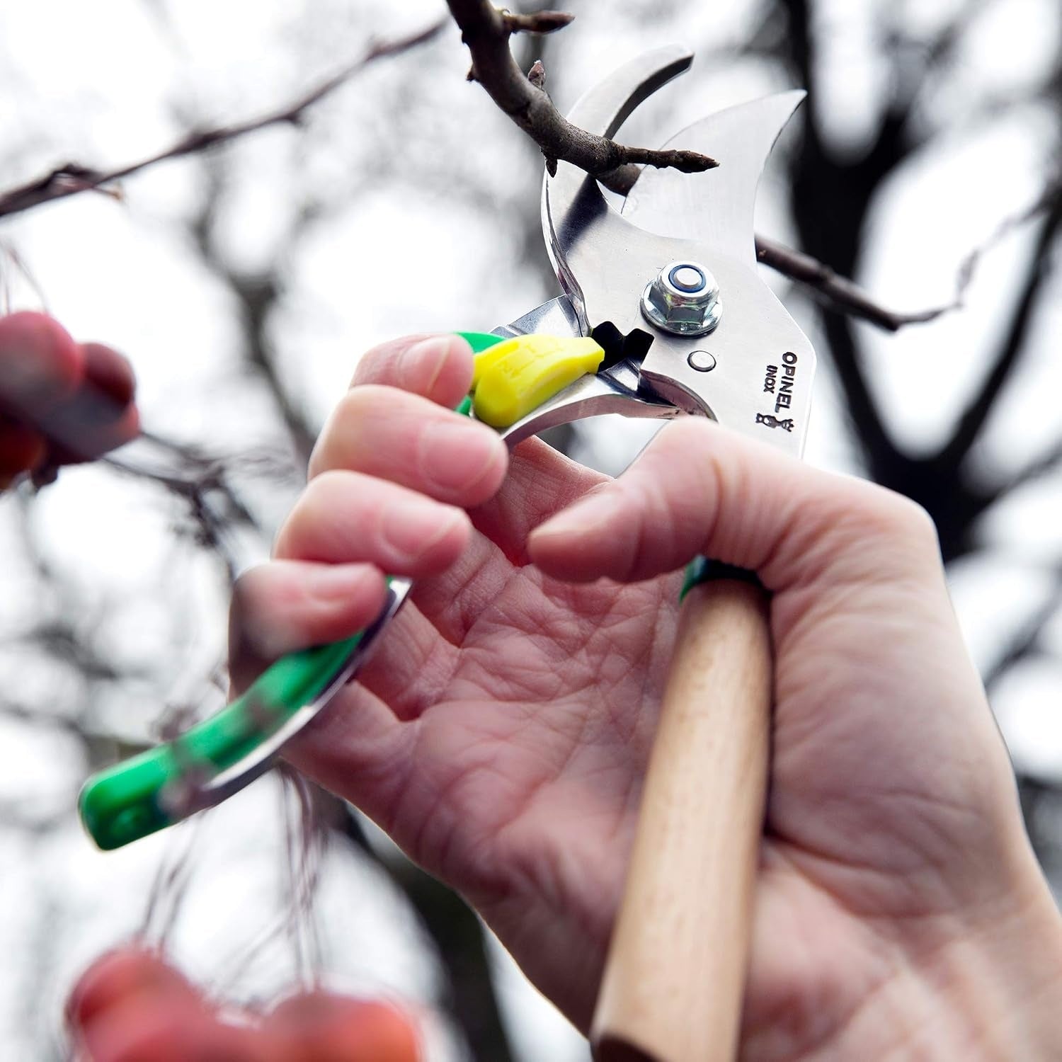 Tijeras Opinel para podar verde