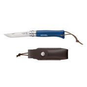 Cuchillo Opinel N°8 Trekking azul con funda