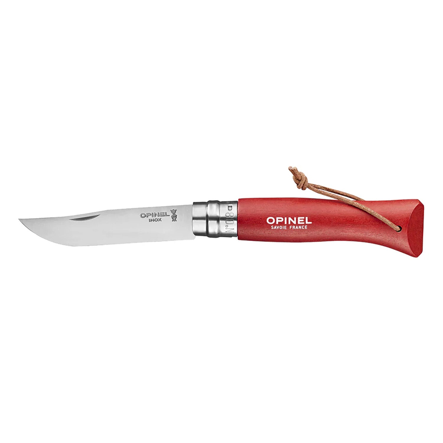 Cuchillo Opinel N°8 Trekking rojo