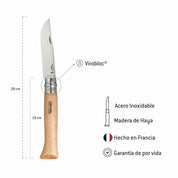 Cuchillo N°12 de acero inoxidable