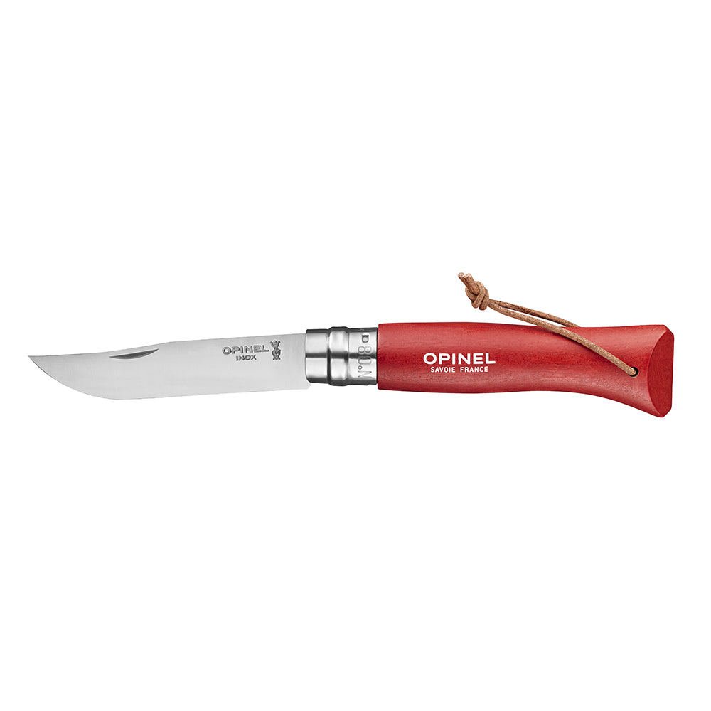 Cuchillo Opinel N°8 Trekking rojo