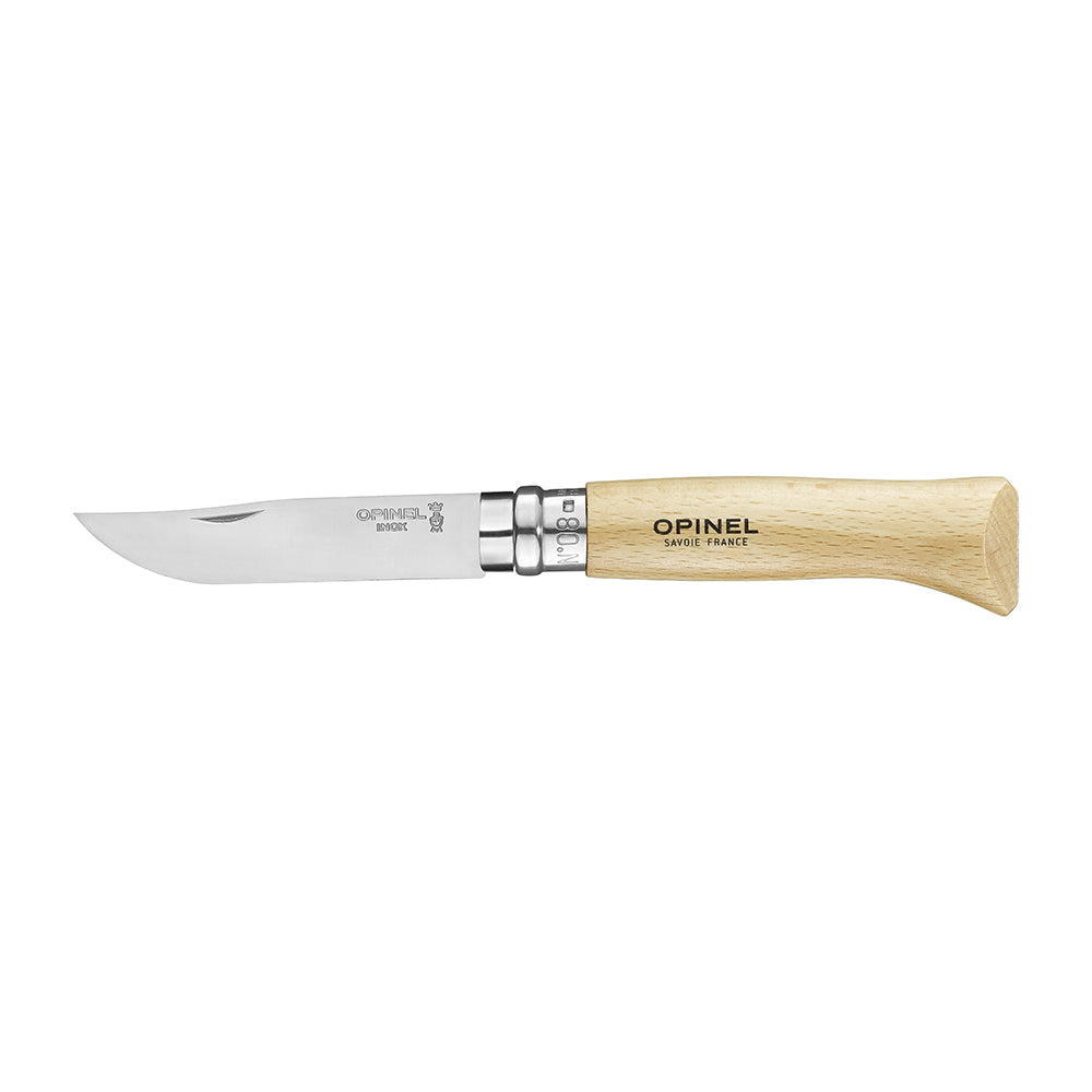 Cuchillo Opinel N°8 de acero inoxidable