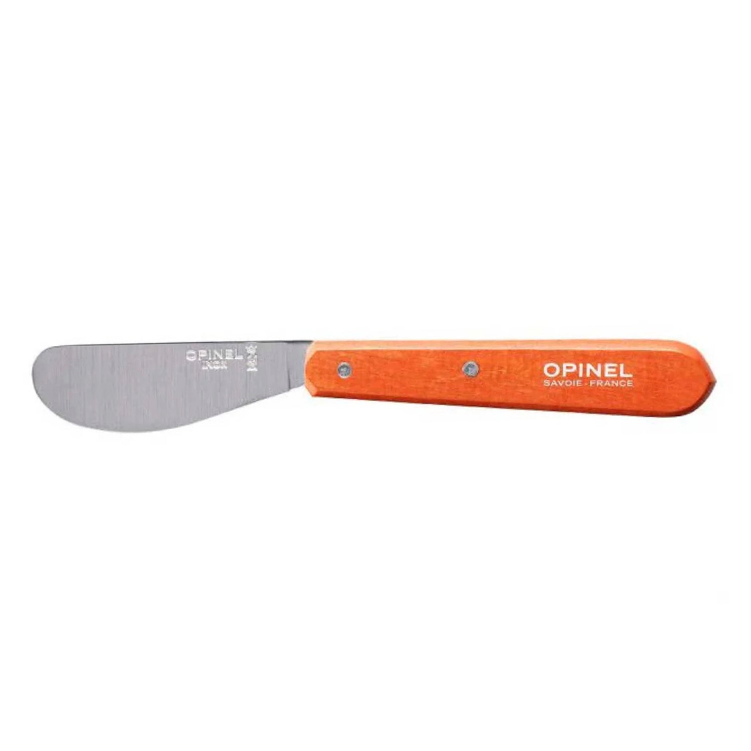 Cuchillo Opinel N°117 mantequilla naranjo