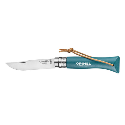 Cuchillo Opinel N°6 Trekking turquesa