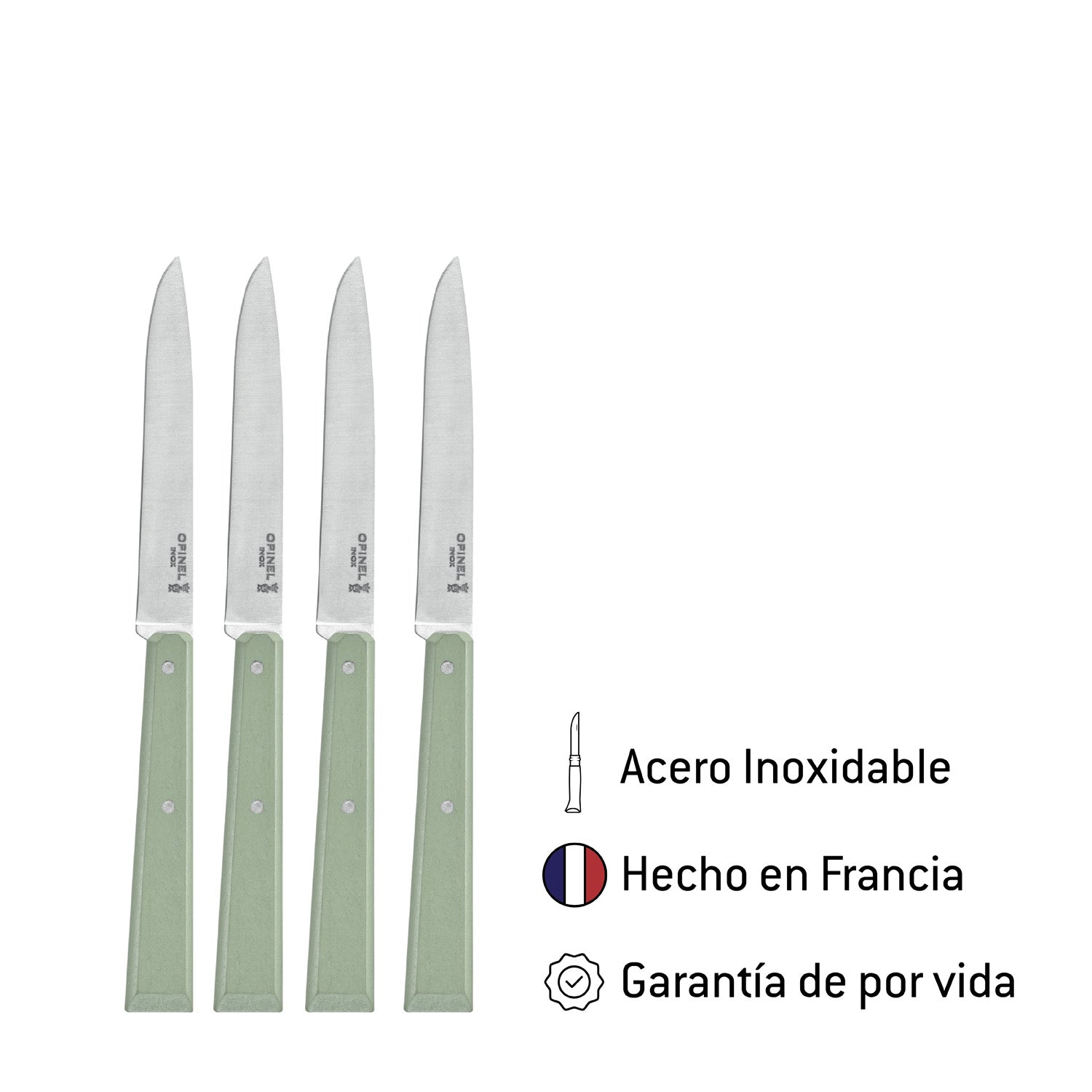 Cuchillos N°125 Bon Appétit Salvia - 4 unidades