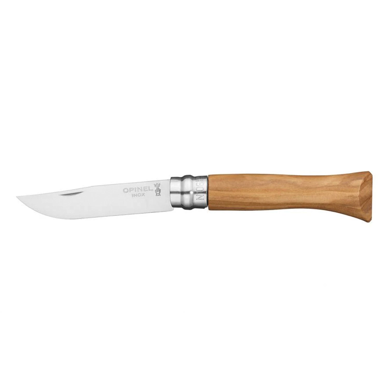Cuchillo Opinel N°6 madera olivo