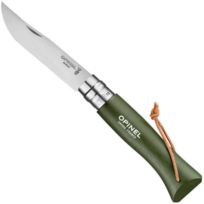 Cuchillo Opinel N°8 Trekking verde oscuro