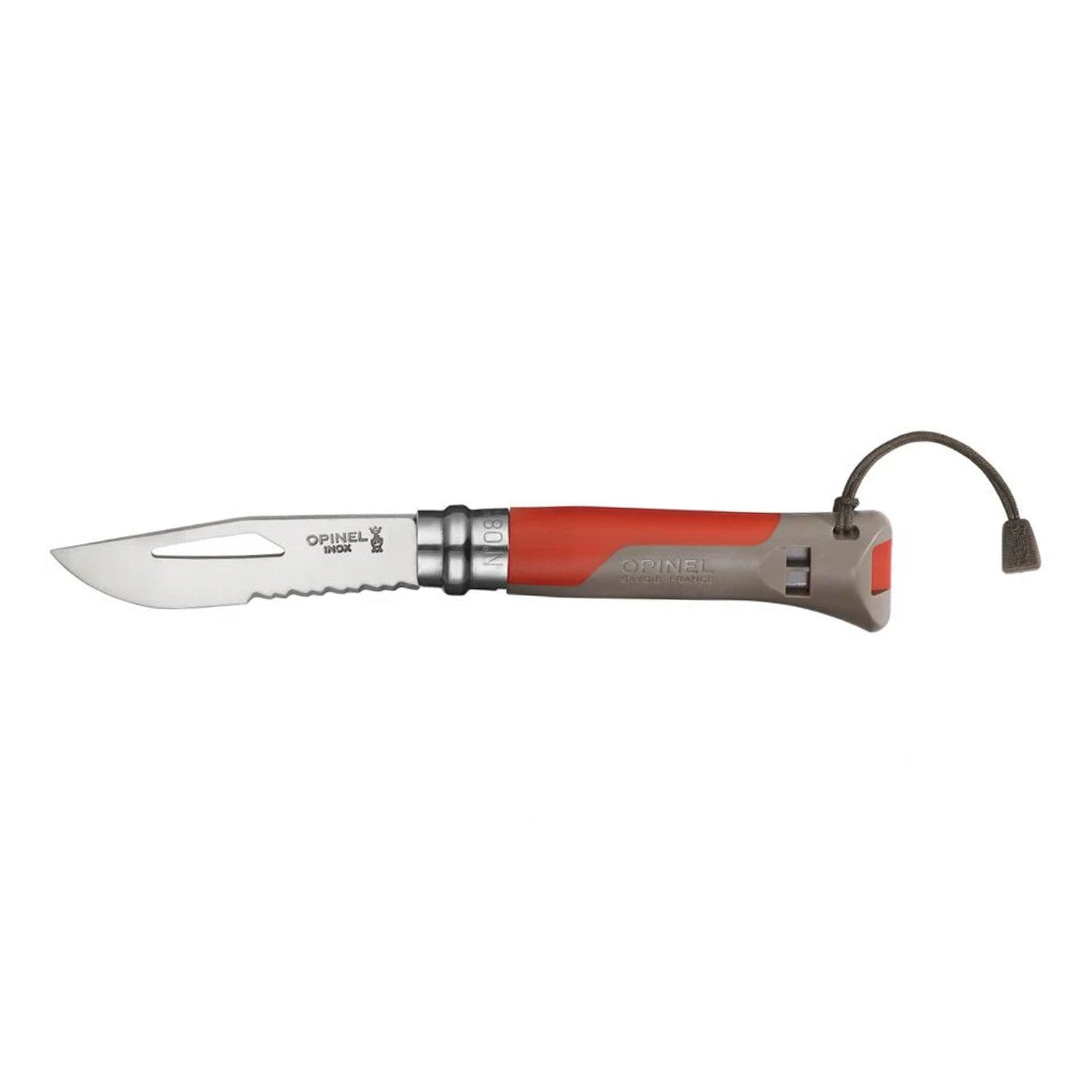 Cuchillo Opinel N°8 outdoor rojo