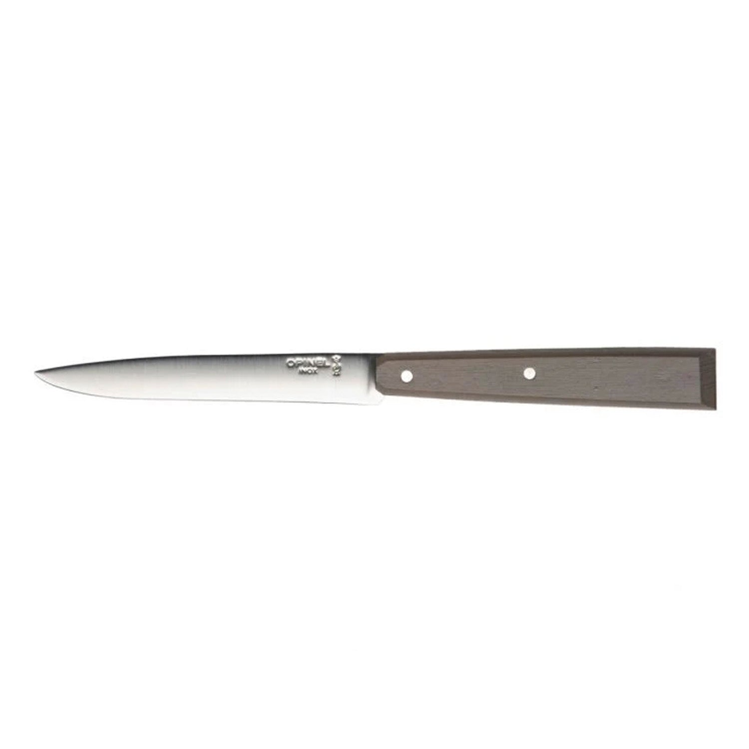 Cuchillo Opinel de mesa Bon Appetit gris