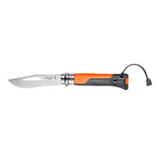 Cuchillo Opinel N°8 outdoor naranjo