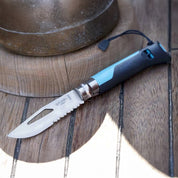 Cuchillo Opinel N°8 outdoor azul