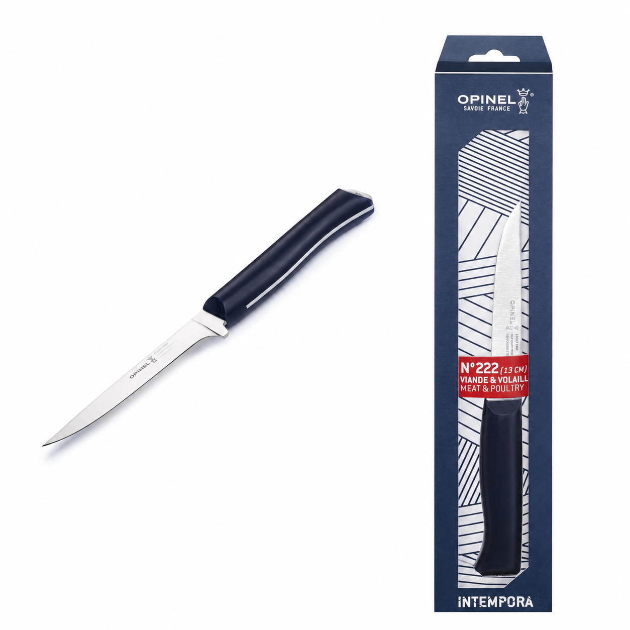 Cuchillo Opinel N°222 Carne y Aves Intempora