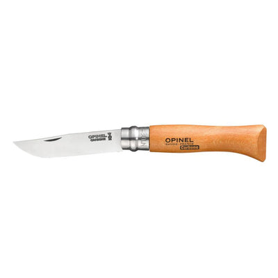 Cuchillo Opinel N°8 de acero carbono